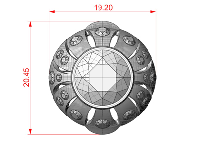 Custom design at Diamonds on Main